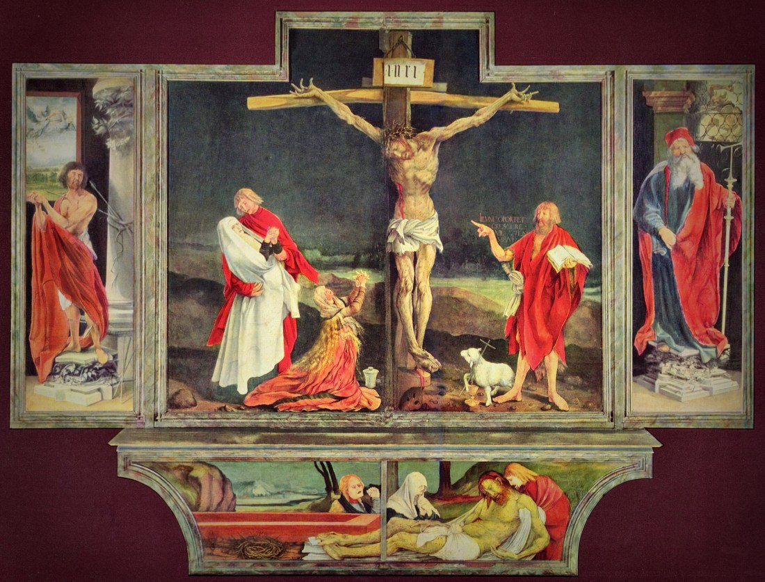 IMG_2911 Matthias Grünewald - Altar de Isenheim- Museo Unterlinden, Colmar. Primera-vista h